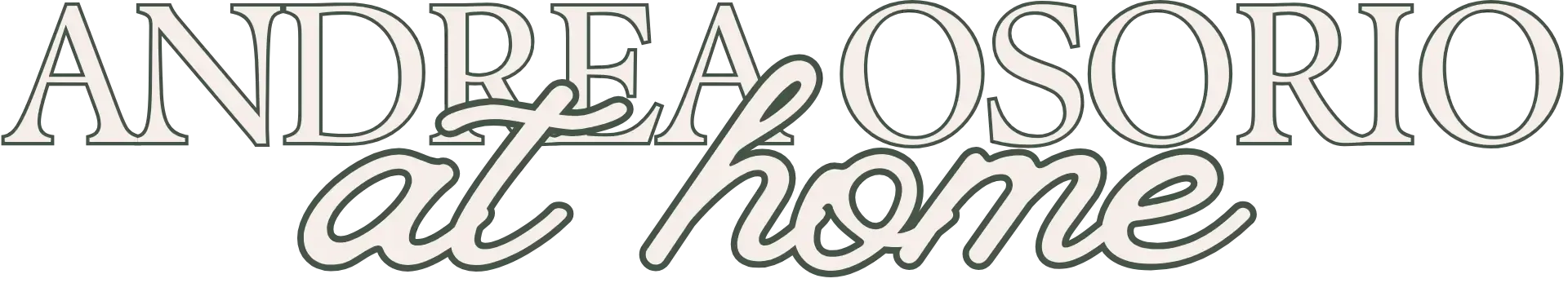 Andrea Osorio at home logo